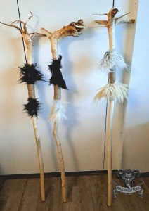 Krampus hůl bez kůry