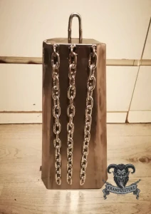 Zvon 40 cm s řetězy