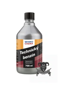 Benzín technický 700 ml v plastovém obalu
