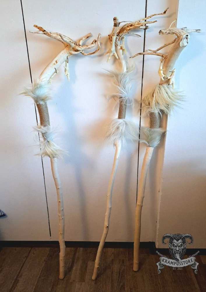 Krampus hůl bez kůry